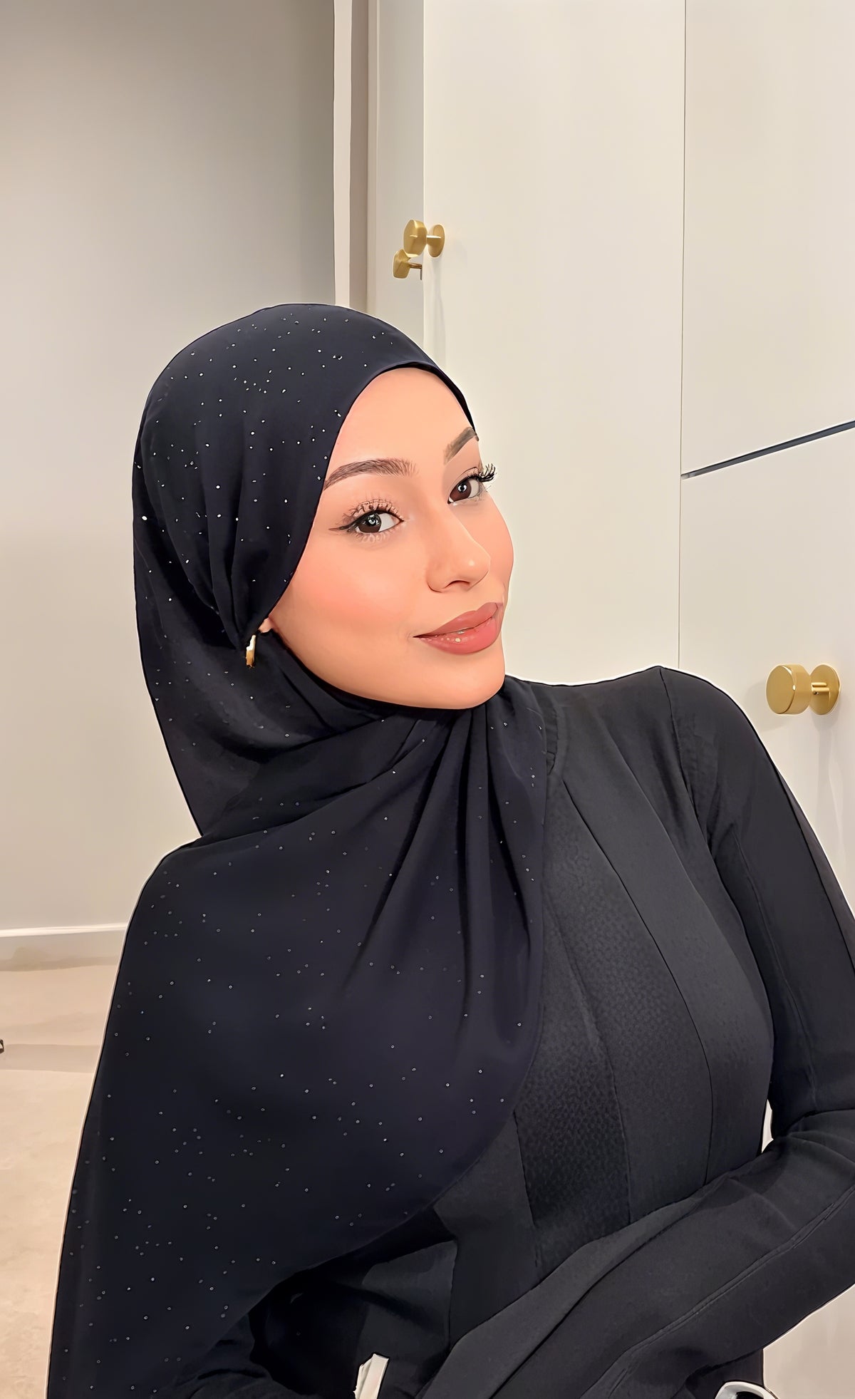 MYM002  Modal Glitter Hijab