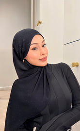MYM002  Modal Glitter Hijab