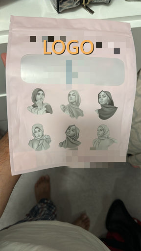 008  Customize your LOGO packaging bag PE- Please contact us for specific needs