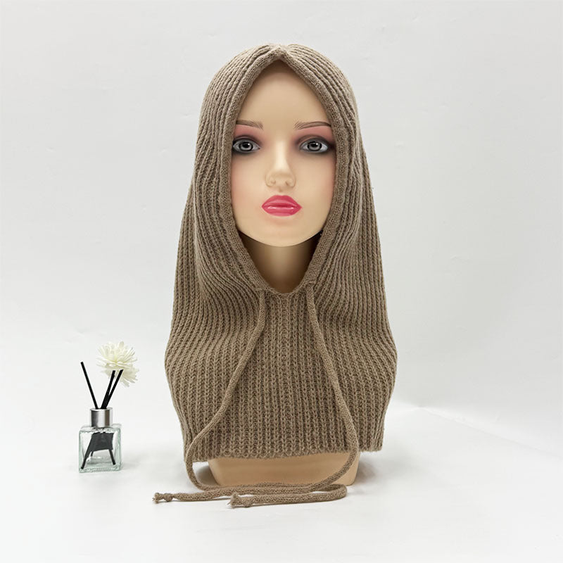 CGS-M380  Plain Jersey Knit Acrylic Hijab Cap