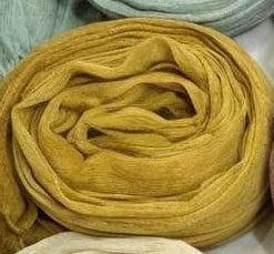 SS004 Plain Tassel Crinkle Modal Hijab
