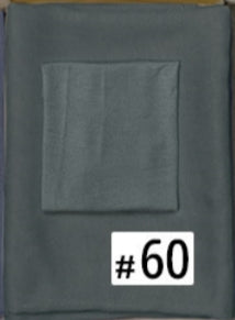 HY006 Gorro de algodón de bambú fino, transpirable, de color sólido