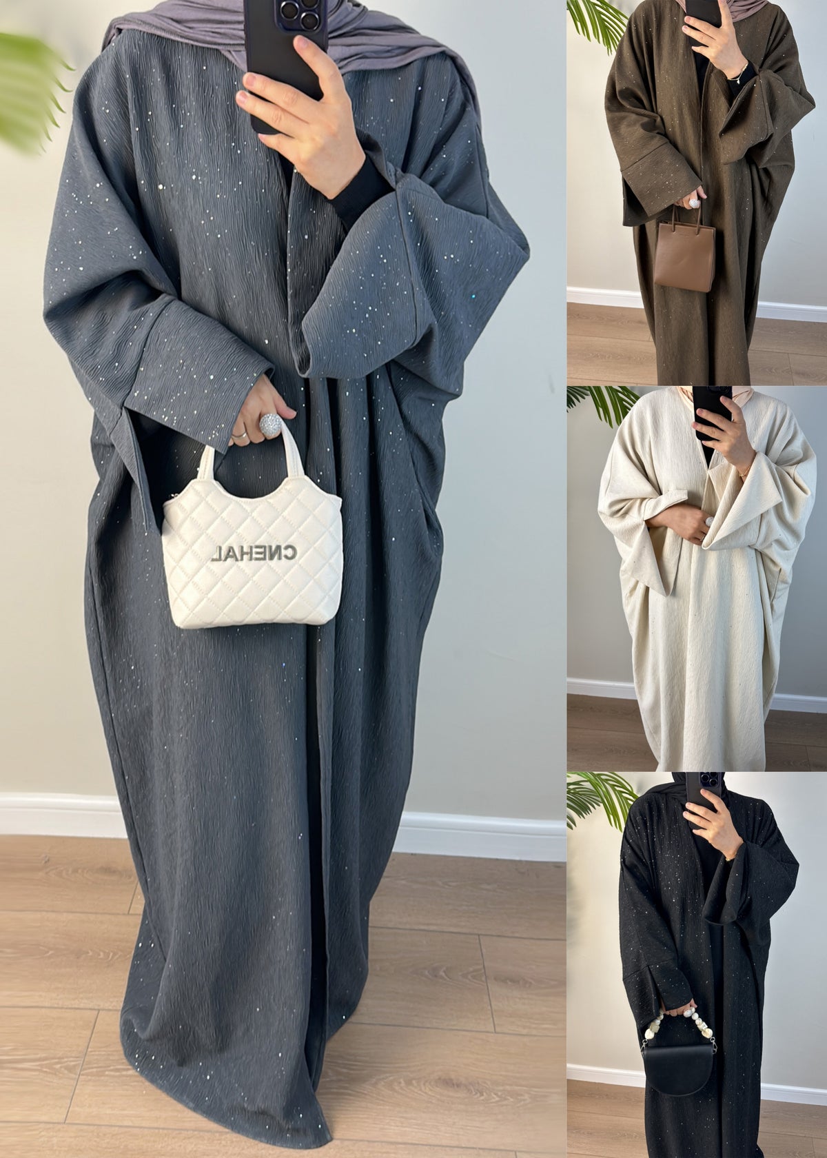 LR672  Elegant thickened cardigan for autumn and winter
