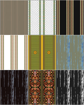 MYI001 Printed Modal Design Catalog - Elegant Styles and Versatile Options - Custom hijab