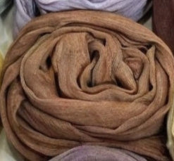 SS004 Plain Tassel Crinkle Modal Hijab