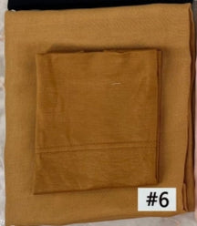 HY006 Gorro de algodón de bambú fino, transpirable, de color sólido