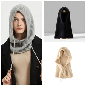CGS-M380  Plain Jersey Knit Acrylic Hijab Cap