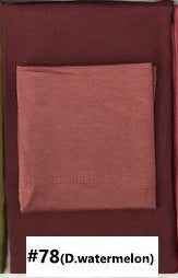 HY006 Gorro de algodón de bambú fino, transpirable, de color sólido