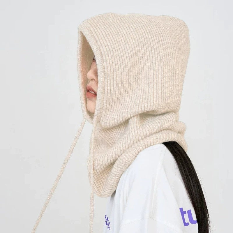 CGS-M380  Plain Jersey Knit Acrylic Hijab Cap