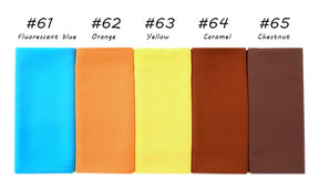 YW016  Plain pearl chiffon hijab