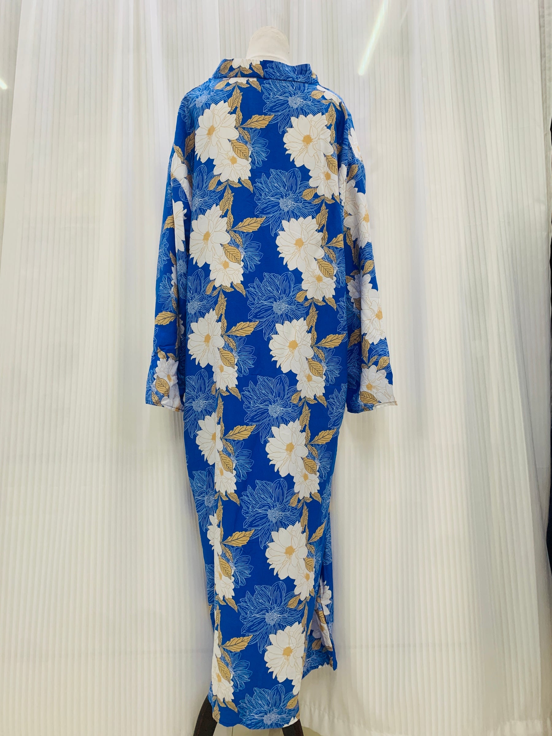 MDP01 fashion printed artificial cotton Large robe dress