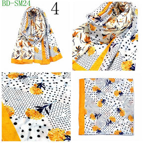 MYP043 Beach floral fashion printed scarf