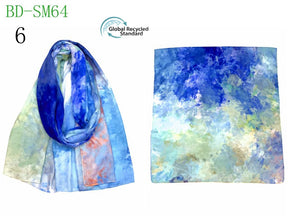 MYP047   Starry sky quicksand fashion printed scarf