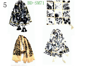 MYP048   Beach printed scarf Fashion printed scarf