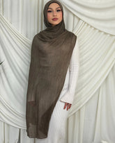 MYZ002 Textured rayon hijab