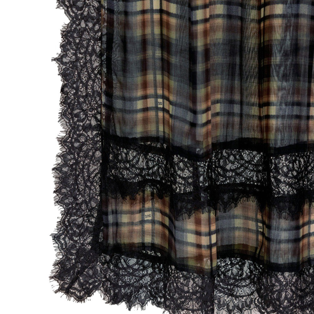 GZFJ  L-shaped lace trim printed modal double stitch hijab