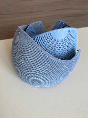 TCB-2554  Fixed Non-Slip Headband with Integrated Gripping Teeth; Flocked Surface for Enhanced Traction