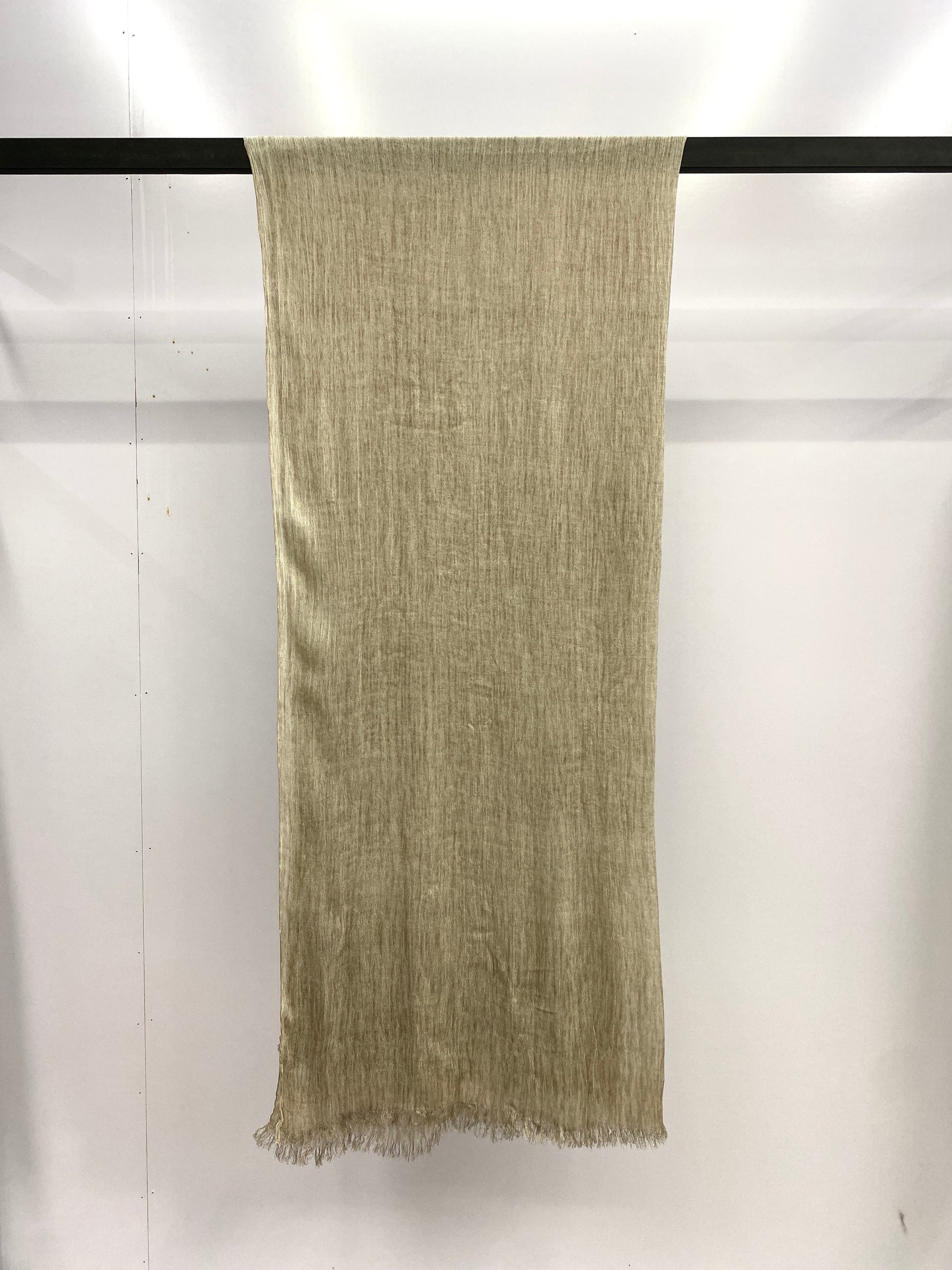 MYZ001  Textured Rayon Hijab with Tiny Fringes