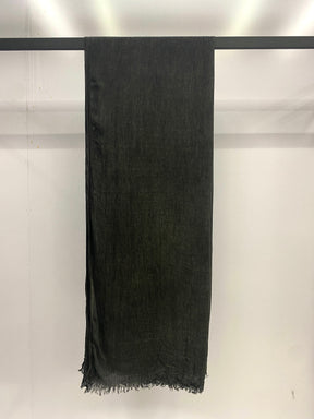 MYZ001  Textured Rayon Hijab with Tiny Fringes