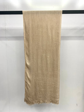 MYZ001  Textured Rayon Hijab with Tiny Fringes