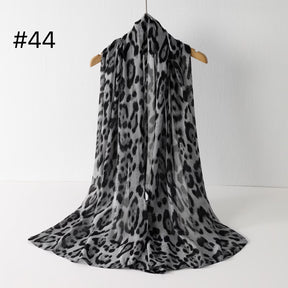 SS012  Modal Double Stitch Printed Hijab
