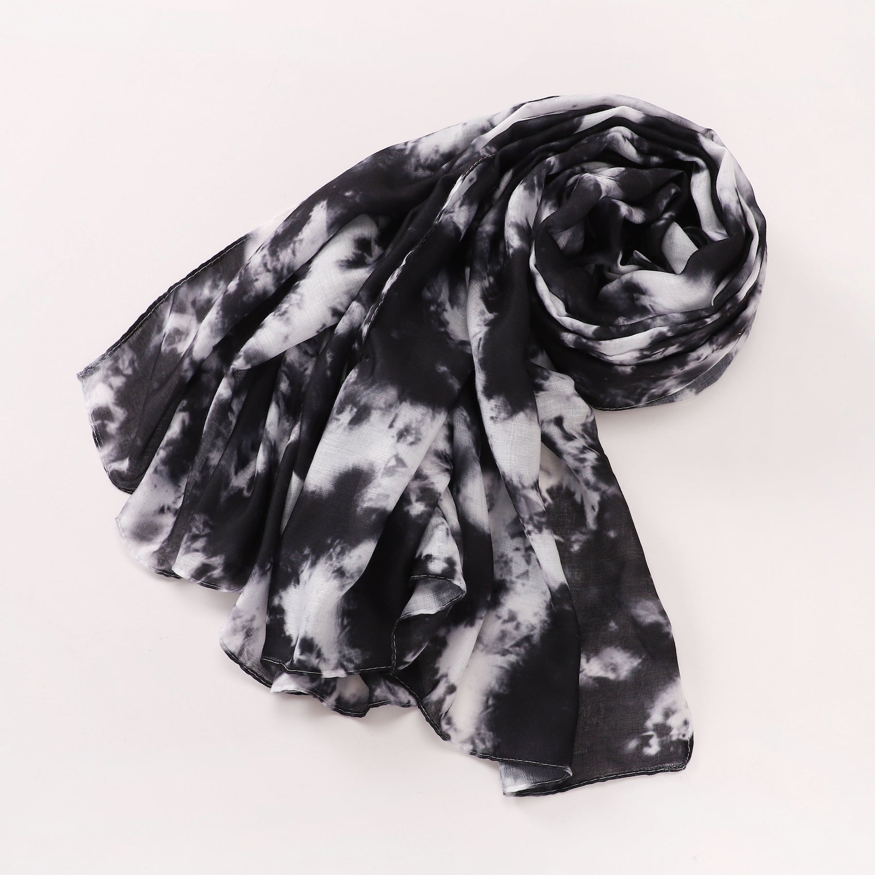 MYBD02  Starry sky quicksand printed scarf modal cotton headscarf