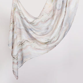 MYS003  Printed silk hijab