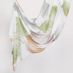 MYS003  Printed silk hijab