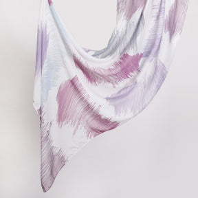 MYS003  Printed silk hijab