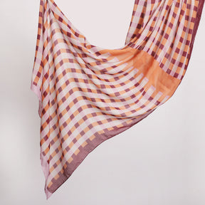 MYS003  Printed silk hijab