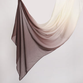 MYS003  Printed silk hijab