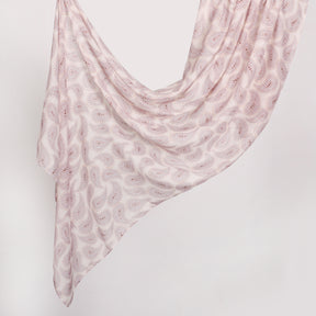 MYS003  Printed silk hijab