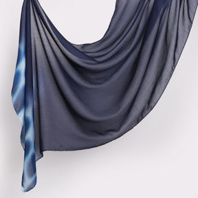 MYS003  Printed silk hijab