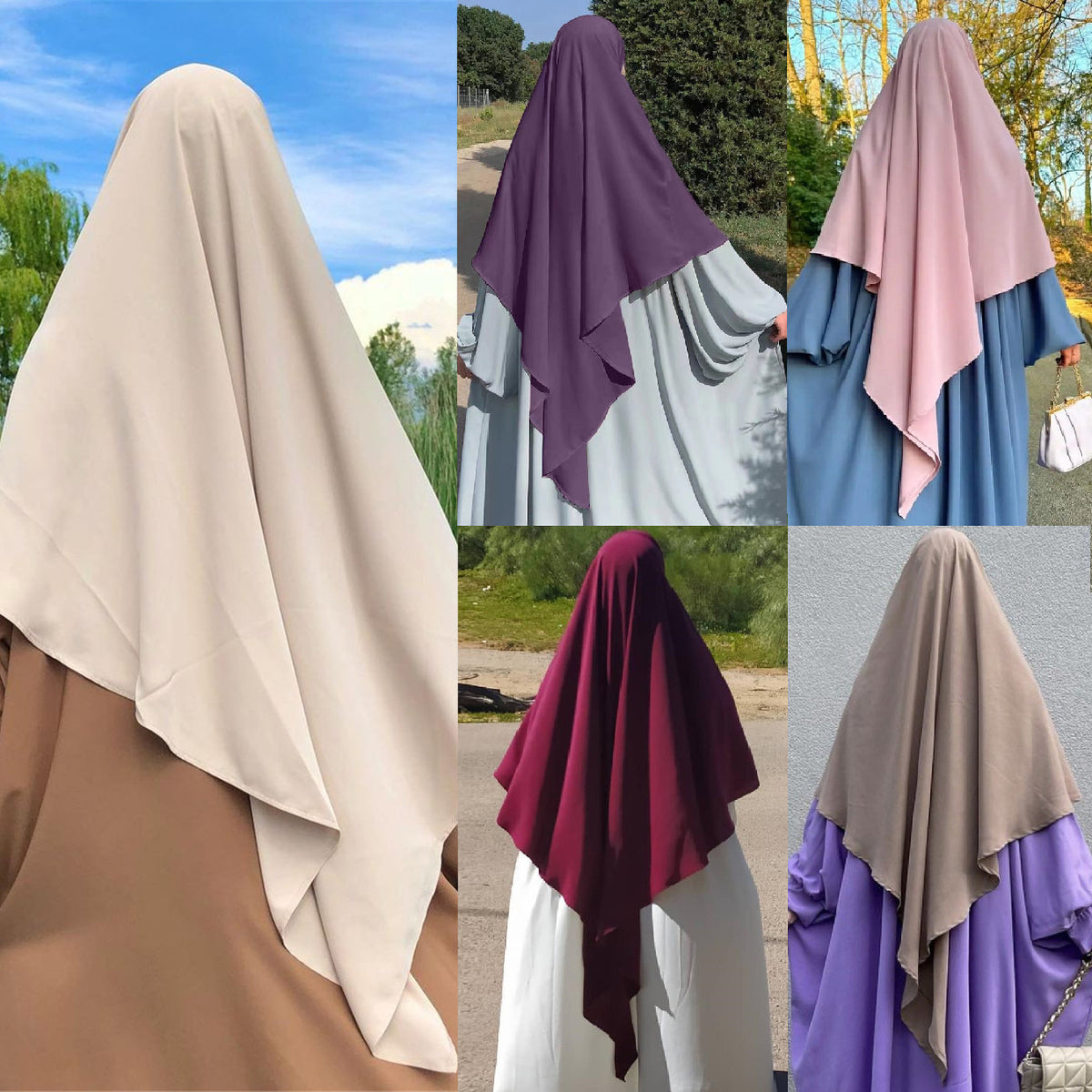 M203 Traditional Southeast Asia Shawl Hijab