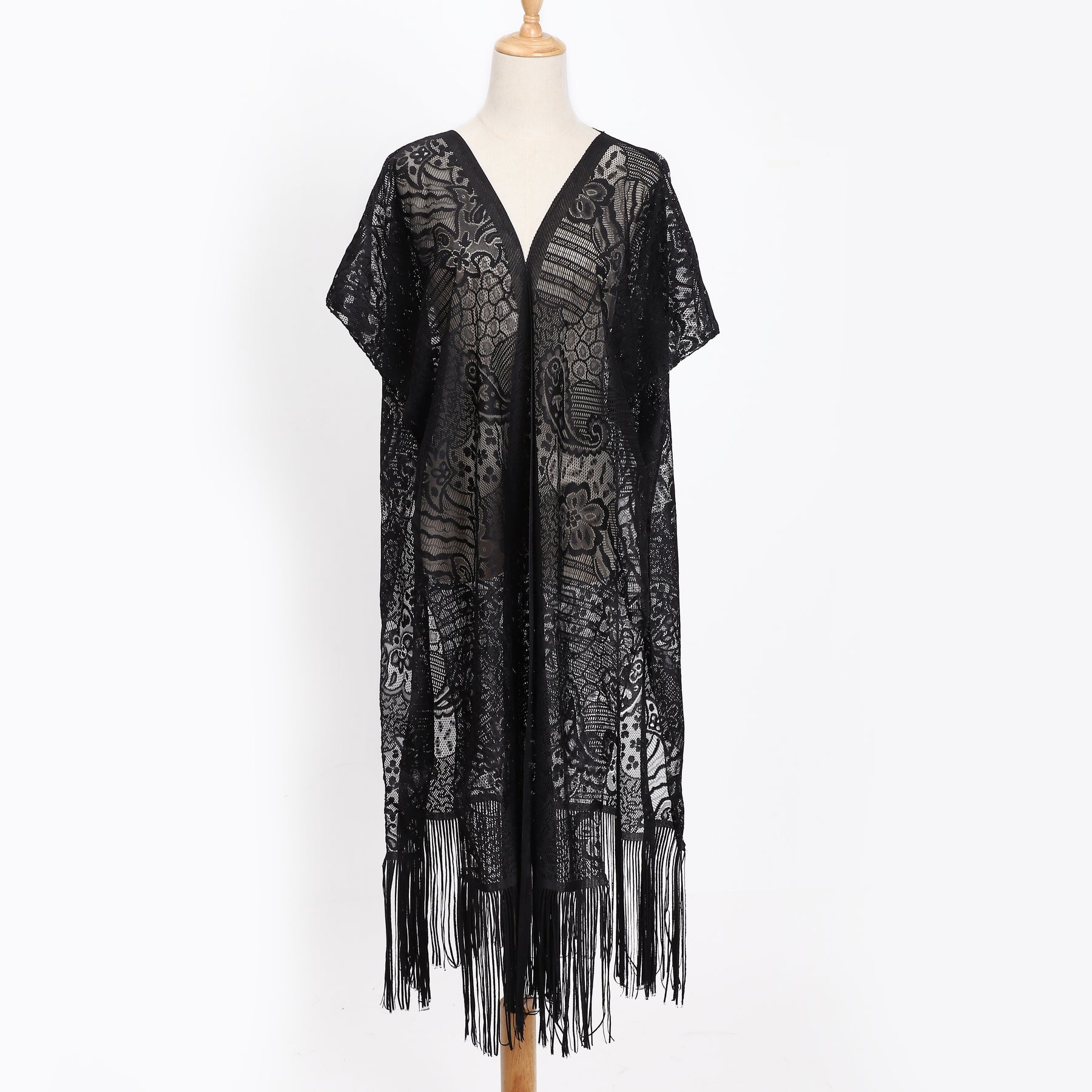 MBD-HG01 tassel lace shawl - MinYang Fashion Apparel Accessory Manufacturer