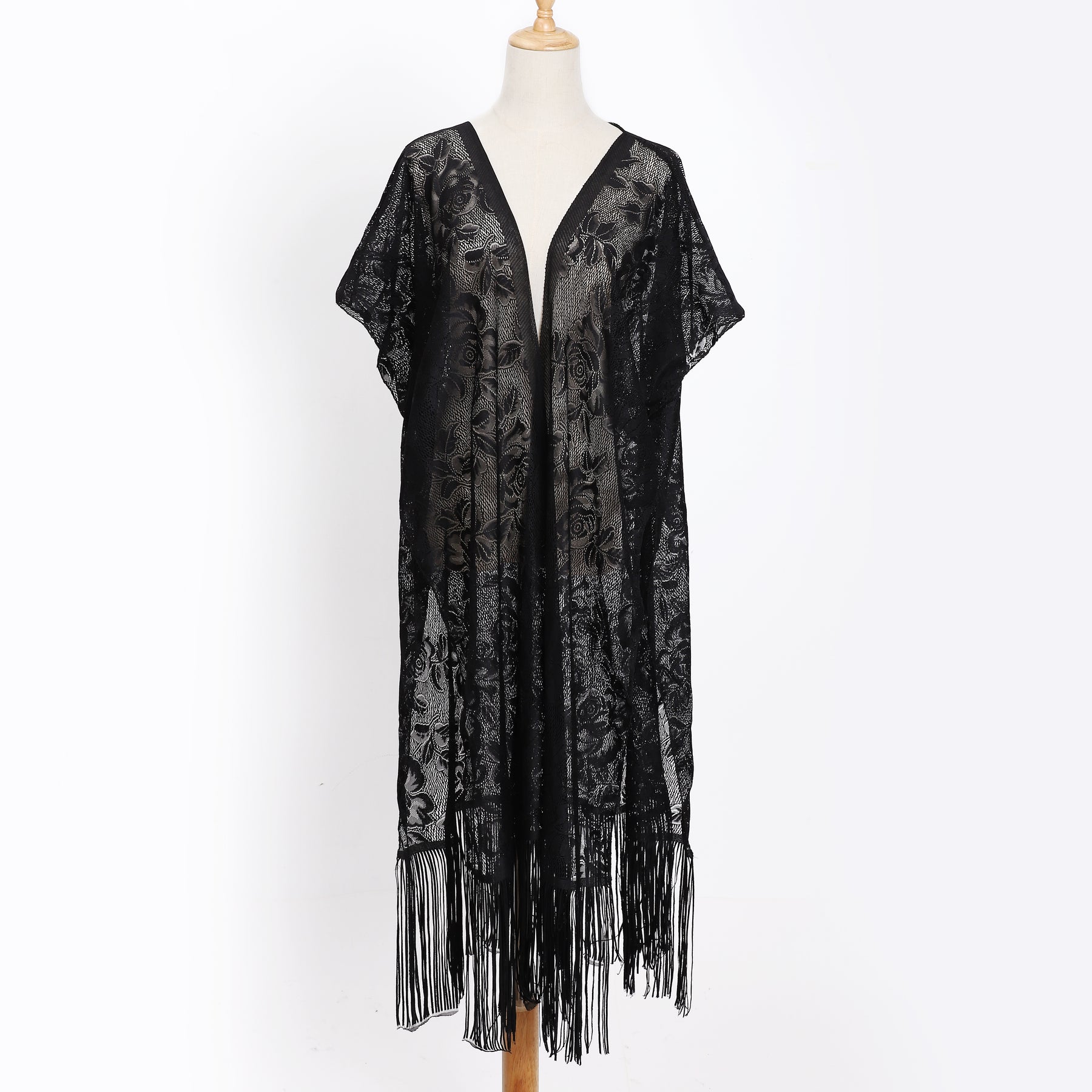 MBD-HG01 tassel lace shawl - MinYang Fashion Apparel Accessory Manufacturer