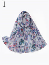 MYP032 Starry sky quicksand printed scarf thin floral floral