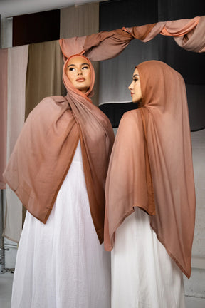 MYR004  Ombre Modal hijab (10 pieces per color)