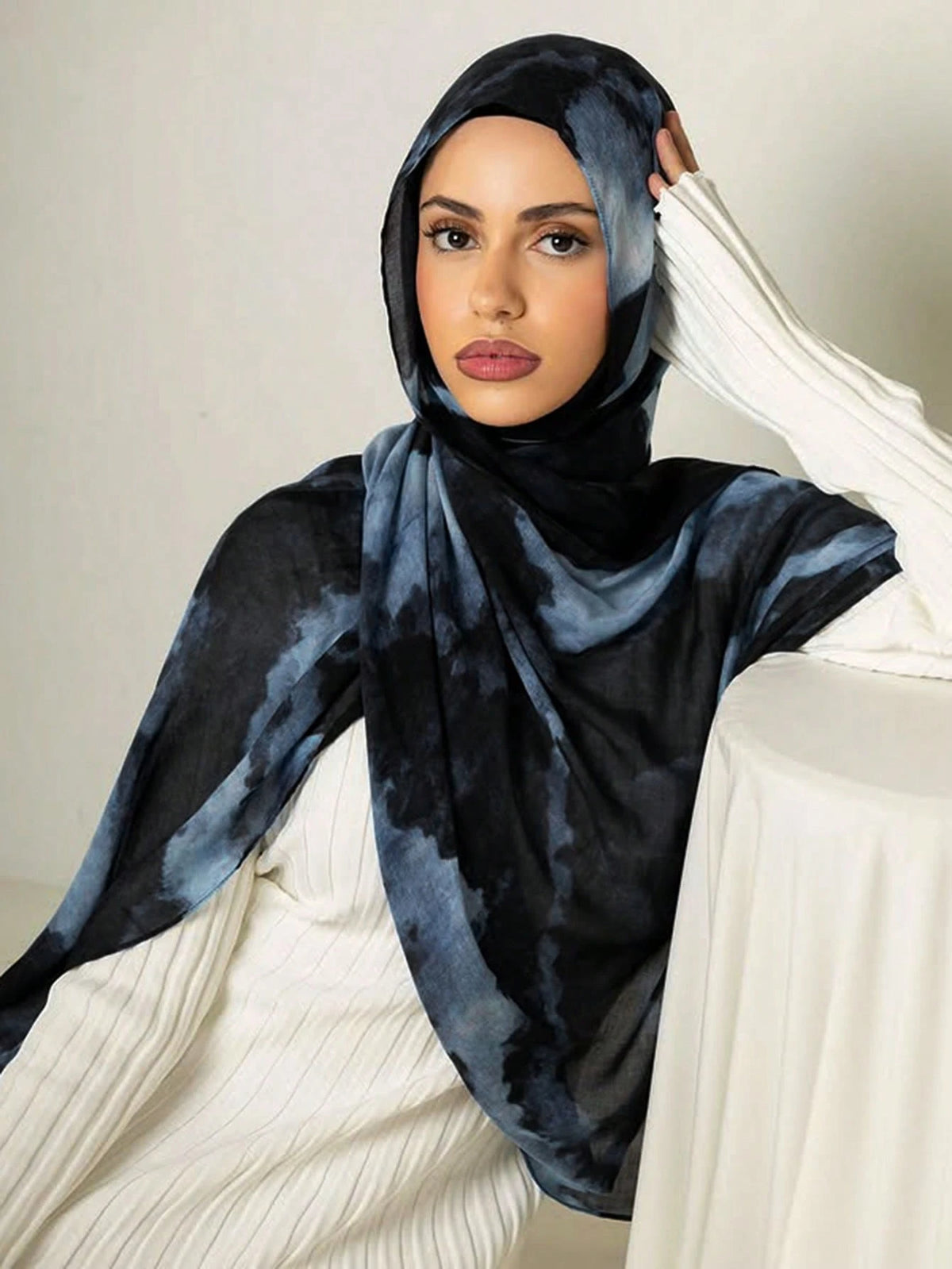 MY013，MY017  Soft digital printed modal customized printed hijab