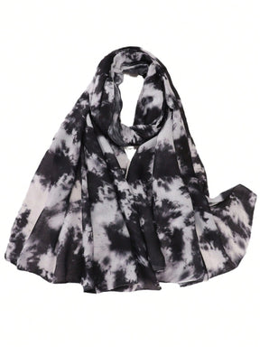 MY016  Bohemian style polyester-cotton printed hijab