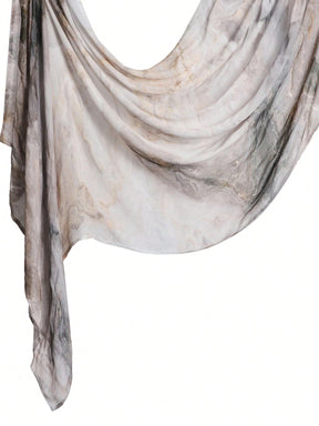 MY012  Soft asymmetrical modal hijab