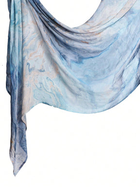 MY012  Soft asymmetrical modal hijab