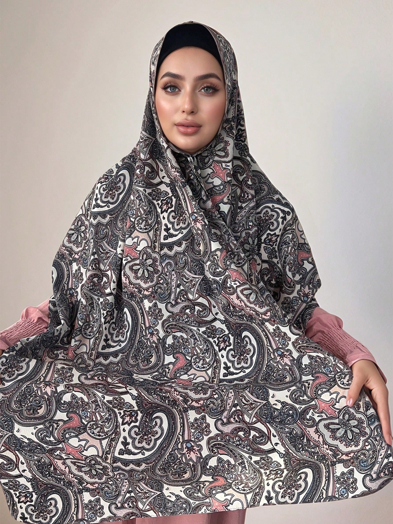 MY013，MY017  Soft digital printed modal customized printed hijab