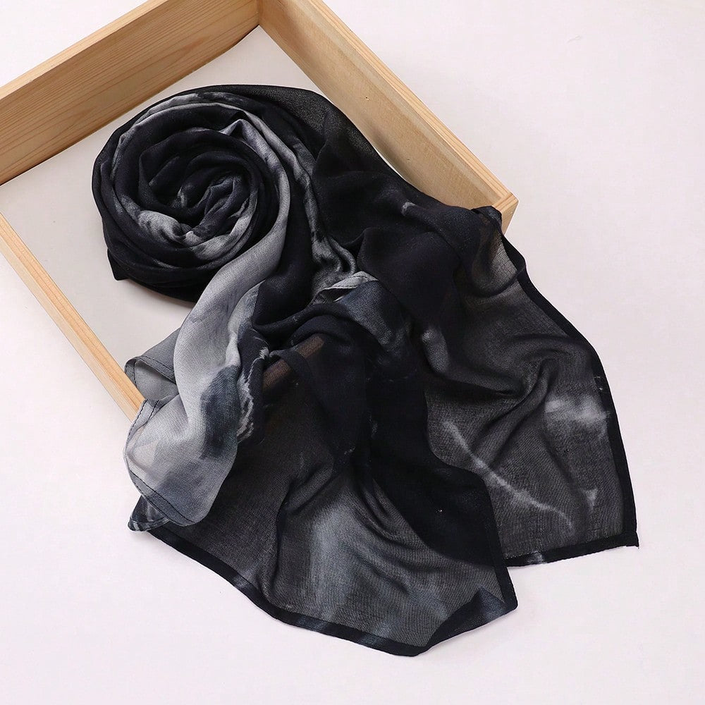 MY013，MY017  Soft digital printed modal customized printed hijab