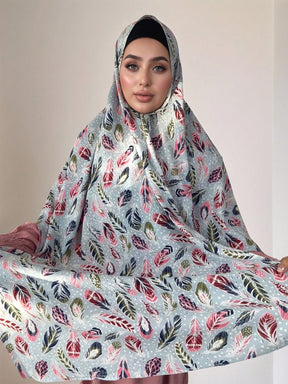 MY013，MY017  Soft digital printed modal customized printed hijab