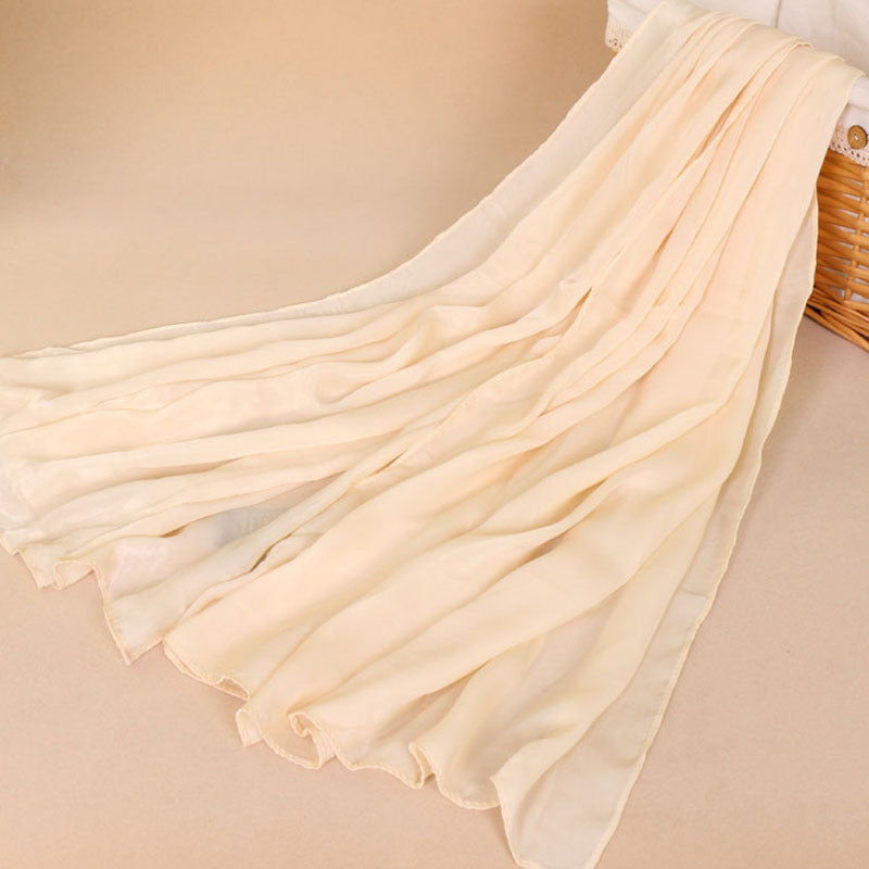 ZS56 Premium Satin Silk Hijab - Luxurious Softness and Elegance in Premium Quality