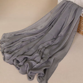 ZS56 Premium Satin Silk Hijab - Luxurious Softness and Elegance in Premium Quality