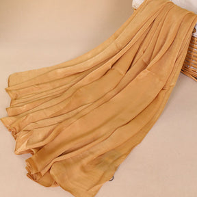 ZS56 Premium Satin Silk Hijab - Luxurious Softness and Elegance in Premium Quality