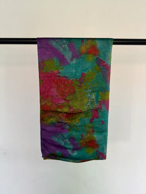 MYX024 Colorful silk chiffon printed scarf