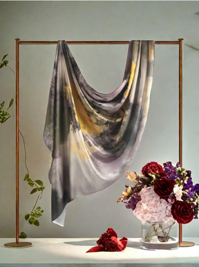 MYX013 New Silk Chiffon Printed Scarf